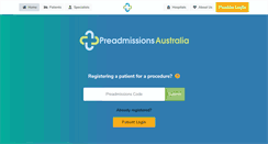 Desktop Screenshot of preadmissions.com